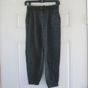 gray jogger sweatpants